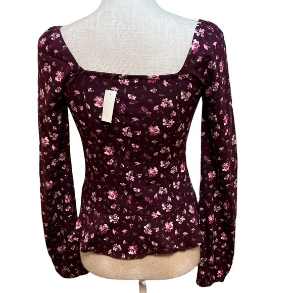 NWT Aeropostale Floral Top - Picture 4 of 10